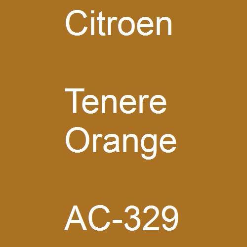 Citroen, Tenere Orange, AC-329.